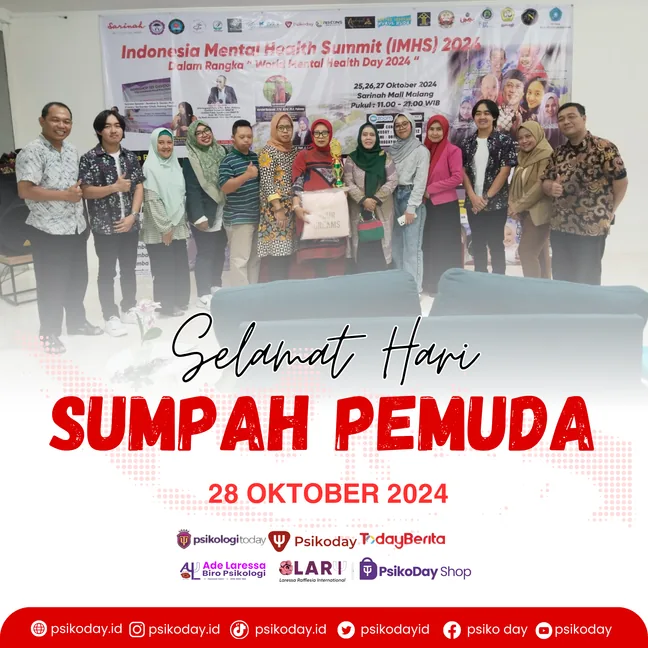 Desain konten Instagram Sumpah Pemuda